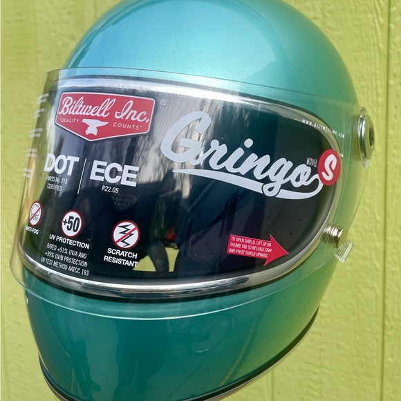 biltwell Inc. Accessories - Gringo Small Helmet - Teal